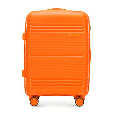 WITTCHEN Maleta de Polipropileno Ligero Mango telescópico TSA de Color sólido