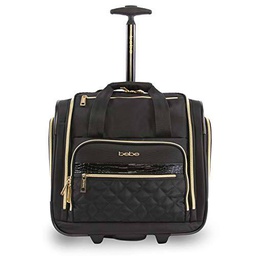 Bebe - Equipaje de Mano Adulto Unisex, Negro (Negro)