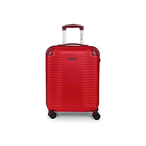 Gabol - Balance | Maleta de Cabina Rigidas de 40 x 55 x 20 cm con Capacidad para 32 L de Color Rojo