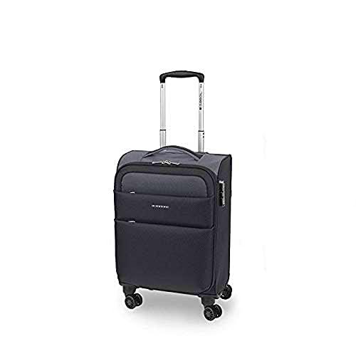 Gabol - Cloud | Maleta de Cabina de Tela de 35 x 55 x 20 cm con Capacidad para 31 L de Color Negro