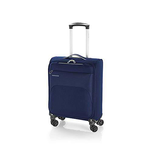 Gabol - Zambia | Maleta de Cabina de Tela de 38 x 55 x 20 cm con Capacidad para 31 L de Color Azul