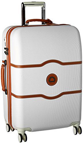 Delsey Maleta Chatelet Hard+ 24" 4 Ruedas Spinner, champán (Marfil)