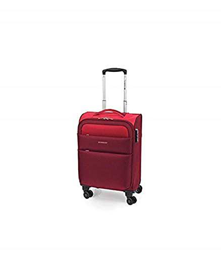Gabol - Cloud | Maleta de Cabina de Tela de 35 x 55 x 20 cm con Capacidad para 31 L de Color Rojo