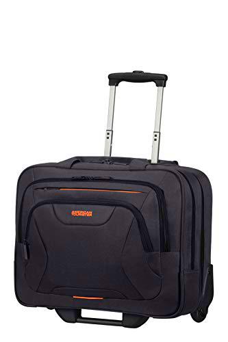 American Tourister Rolling Tote 15.6", Mujer, Negro (black/orange)
