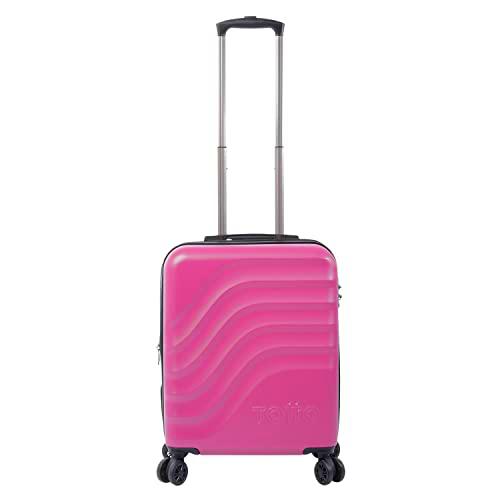 Totto - Maleta Trolley de Cabina Bazy+ en Color Rosa: la elección Viajes Cortos