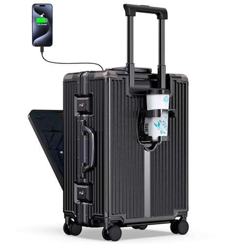 TEENOVA Equipaje de Mano de Moda con un asa Ancha Que Mantiene la Maleta Estable y el Bloqueo LSA Protege tu Equipaje y te Convierte en el Centro de atención Entre la Multitud.