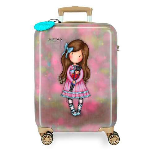 Joumma Gorjuss The Nutcracker Maleta de Cabina Multicolor 37x55x20 cms Rígido ABS Cierre TSA 33L 2,86 kgs 4 Ruedas Dobles Equipaje de Mano