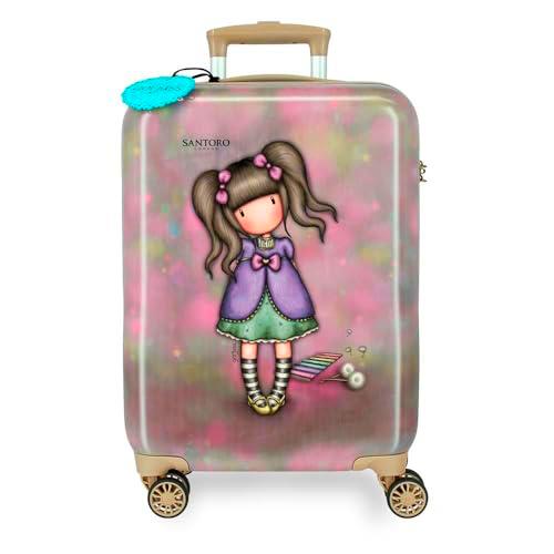 Joumma Gorjuss Whispered Key Maleta de Cabina Multicolor 37x55x20 cms Rígido ABS Cierre TSA 33L 2,86 kgs 4 Ruedas Dobles Equipaje de Mano