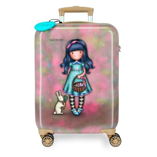 Joumma Gorjuss The Hunt Maleta de Cabina Multicolor 37x55x20 cms Rígido ABS Cierre TSA 33L 2,86 kgs 4 Ruedas Dobles Equipaje de Mano