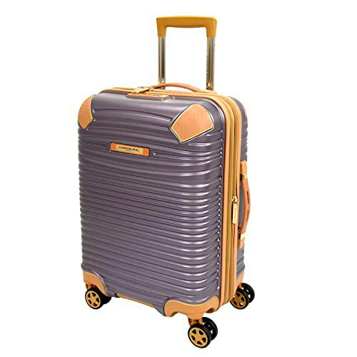 London Fog Chelsea - Spinner expandible de 50,8 cm, Color Lila