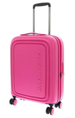 Mandarina Duck LOGODUCK + Trolley Cabin EXP, Color Rojo y Violeta.