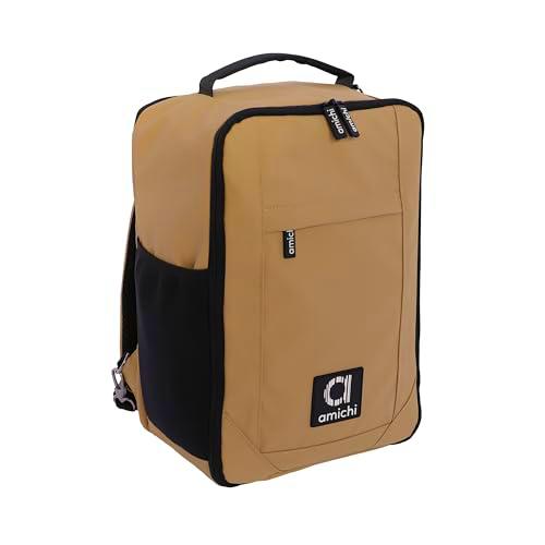 AMICHI - Mochila Viaje Cabina Avion 40x20x25 - Mochila ryanair 40x20x25