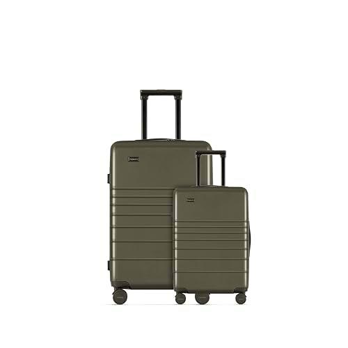 ETERNITIVE - Maleta | Maleta Rígida de Policarbonato &amp; ABS | Maleta con Cerradura TSA | Equipaje de Mano con Ruedas 360º