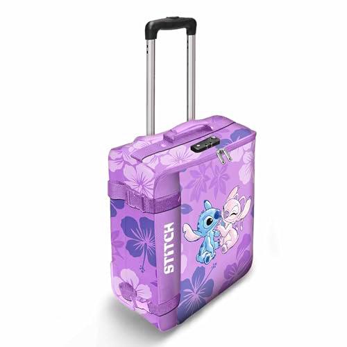 Lilo y Stitch Stitch &amp; Angel-Maleta de Cabina Plegable