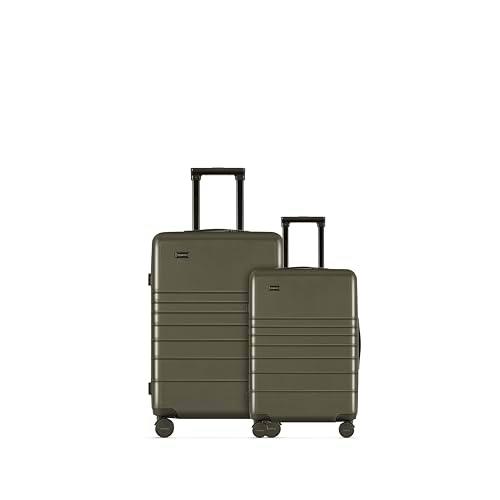 ETERNITIVE - Maleta | Maleta Rígida de Policarbonato &amp; ABS | Maleta con Cerradura TSA | Equipaje de Mano con Ruedas 360º