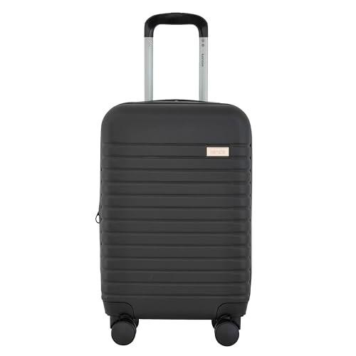 kensie - Equipaje de Mano rígido de 55,9 cm, Black
