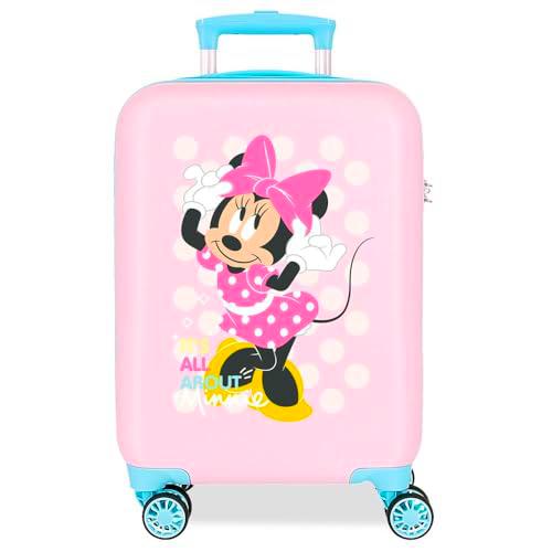 Joumma Disney Play All Day Maleta de Cabina Rosa 33x50x20 cms Rígido 2 kgs Cierre de combinación Lateral ABS 2 kgs 33L Equipaje de Mano