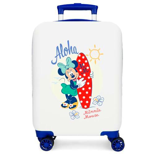 Joumma Disney Mickey &amp; Minnie Maleta de Cabina Multicolor 33x50x20 cms Rígido 2 kgs Cierre de combinación Lateral ABS 2 kgs 33L Equipaje de Mano