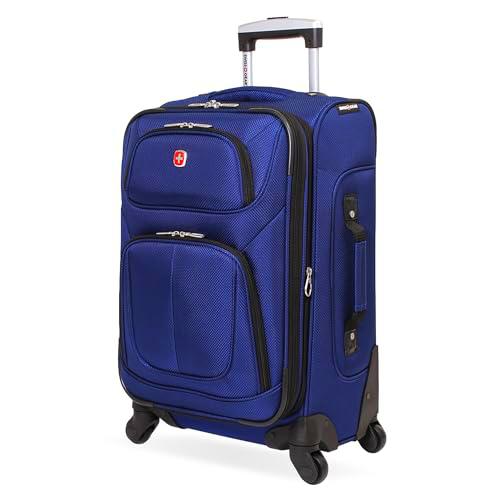 SwissGear Sion Softside - Equipaje expandible, Azul