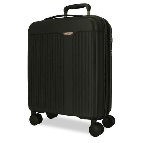 Movom Maleta de Cabina Negro 40x55x20 cms Rígido 2,8 kgs Cierre TSA Polipropileno 2,8 kgs 44LExtensible Equipaje de Mano