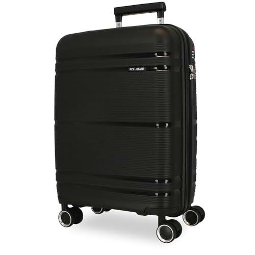 Roll Road Universe Maleta de Cabina Negro 39x55x21 cms Rígido 2,4 kgs Cierre TSA Polipropileno 2,4 kgs 37L Equipaje de Mano