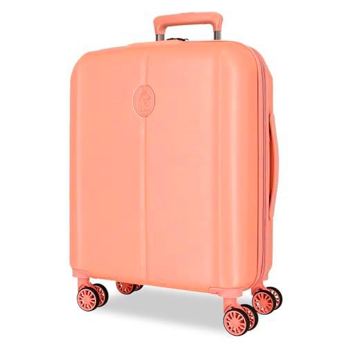 El Potro Vera Maleta de Cabina Rosa, 40x55x20 cms, Rígido 2.7 kgs