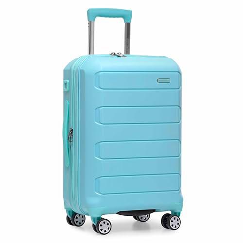 Traveler's Choice Pagosa - Equipaje giratorio expandible indestructible