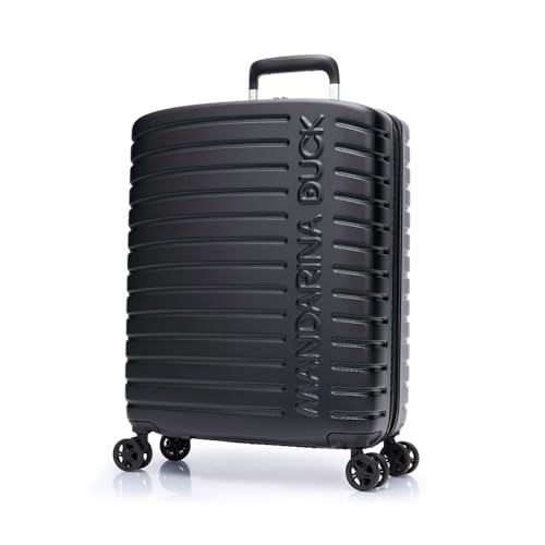 Mandarina Duck Flyduck - Maleta con Ruedas, Negro, Cabin, FLYDUCK