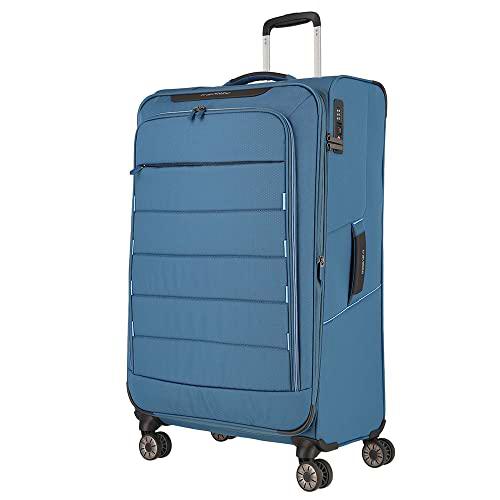 travelite SKAII 4W Trolley L, Panoramablau Unisex One Size