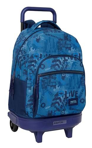 Safta New Edition - Mochila Grande con Ruedas, Compacta