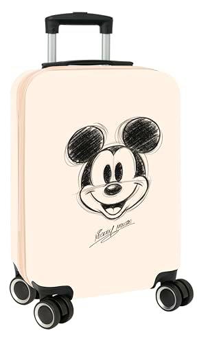 Mickey Mouse Baby - Trolley de Cabina 20 Pulgadas, Maleta con Ruedas