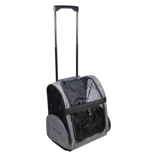 JV Travel Trolley Grijs/Zwart-40x26x40cm