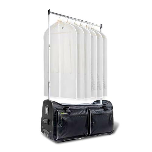 ecogear Perchero de 28 Pulgadas, Equipaje rodante con Ruedas en línea