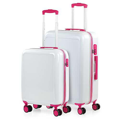 ITACA - Juego Maletas de Viaje - Maleta Mediana y Maleta de Cabina