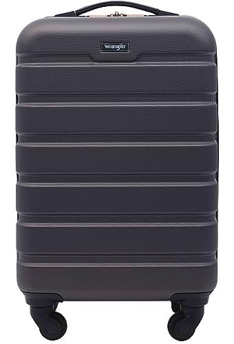Wrangler Maleta de Mano rígida giratoria de 20 Pulgadas