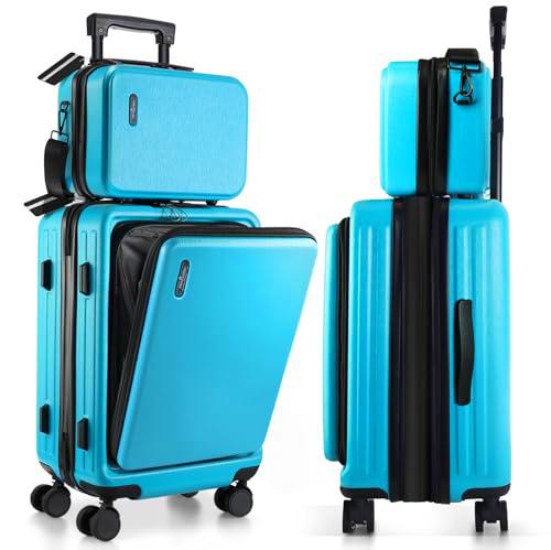 TRAVELARIM Equipaje de Mano expandible de 22 Pulgadas
