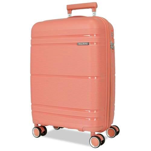 Roll Road Universe Maleta de Cabina Rosa 39x55x21 cms Rígido 2,4 kgs Cierre TSA Polipropileno 2,4 kgs 37L Equipaje de Mano