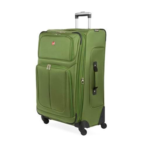 SwissGear Sion Softside - Equipaje expandible, Evergreen