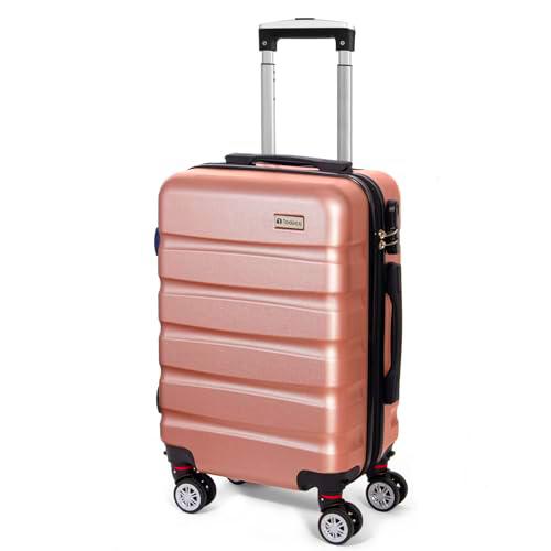 Todeco Maletas de Viaje Cabina 56cm, Maleta Cabina