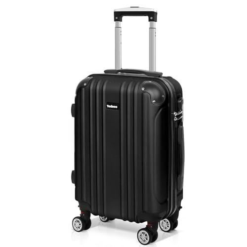 Todeco Maletas de Viaje Cabina 55cm, Maleta Cabina