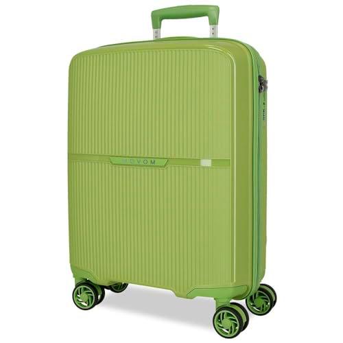 Movom Noon Maleta de Cabina Verde 38x56x20 cms Rígido 2,8 kgs Cierre TSA Polipropileno 2,8 kgs 38,2L Equipaje de Mano