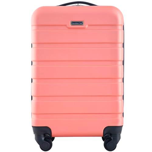 Travelers Club - Juego de 2 Maletas Harper, Rosa Dorado