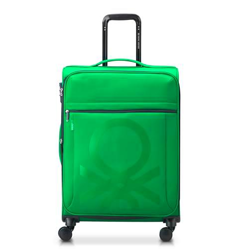 United Colors of Benetton Equipaje expandible Softside con Bloques de Color con Ruedas giratorias