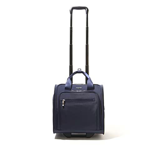 Baggallini Subasiento de 2 Ruedas para Mujer, Azul Marino