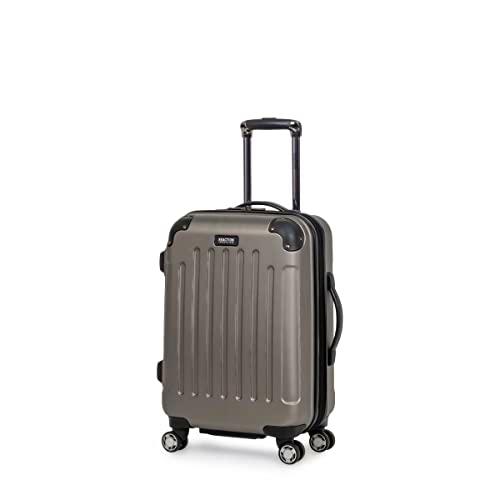 Kenneth Cole Reaction - Equipaje de Mano Hombre, Plata (Plateado)