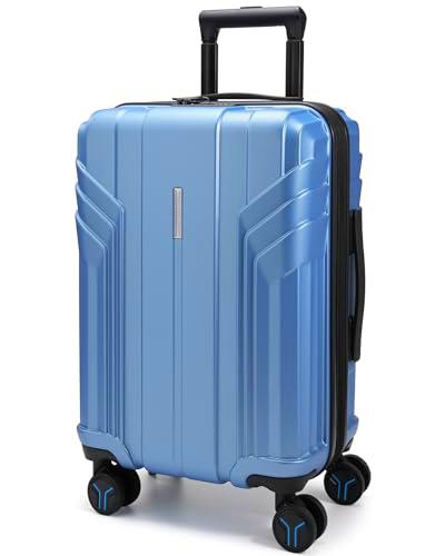 BAGSMART Equipaje de Mano expandible de 22 x 14 x 9 Pulgadas Aprobado por aerolíneas