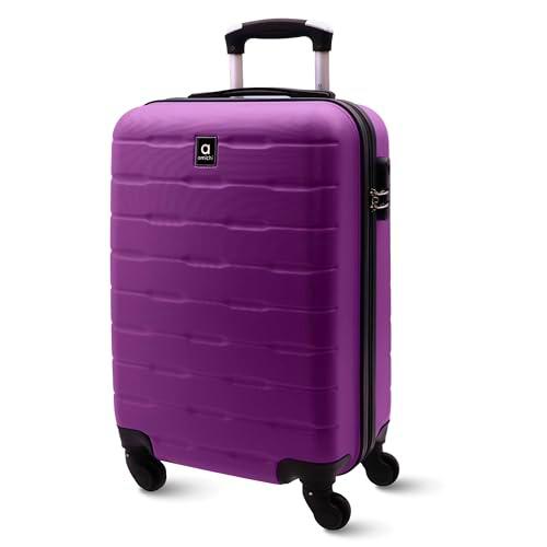 Amichi - Maleta de Cabina rígida 55x40x20 | Equipaje de Mano Ligero de 4 Ruedas 360º | Compatible con Ryanair