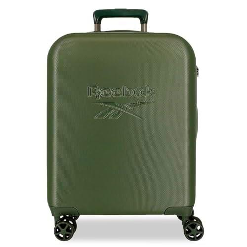 Reebok Franklin Maleta de Cabina Verde 40x55x20 cms rígida 2,8 kgs Cierre de combinación Lateral ABS 2,8 kgs 37L Equipaje de Mano