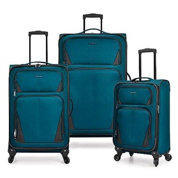 U.S. Traveler Aviron Bay Expandable Softside Spinner Wheels