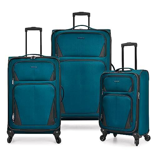 U.S. Traveler Aviron Bay Expandable Softside Spinner Wheels
